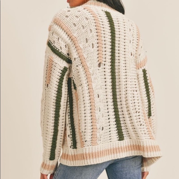 Sage The Label Kalyn Chunky Cardigan Size Small - Picture 2 of 7